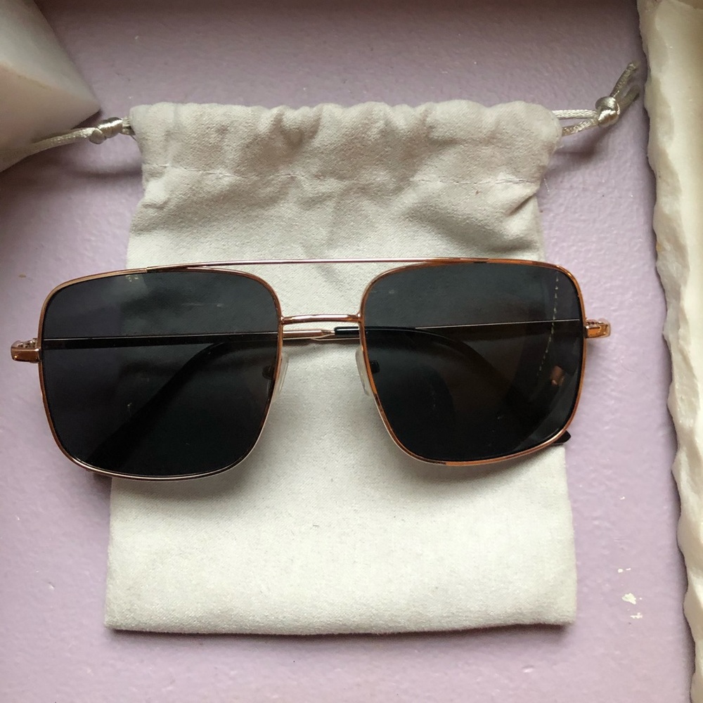 Free People Square Aviators